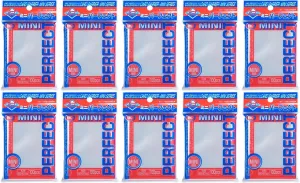 KMC Perfect Size Card Sleeves Mini [10 Packs]