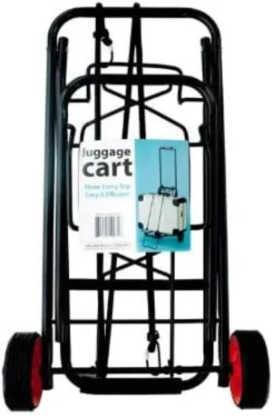 Kole Imports Portable Folding Luggage Cart