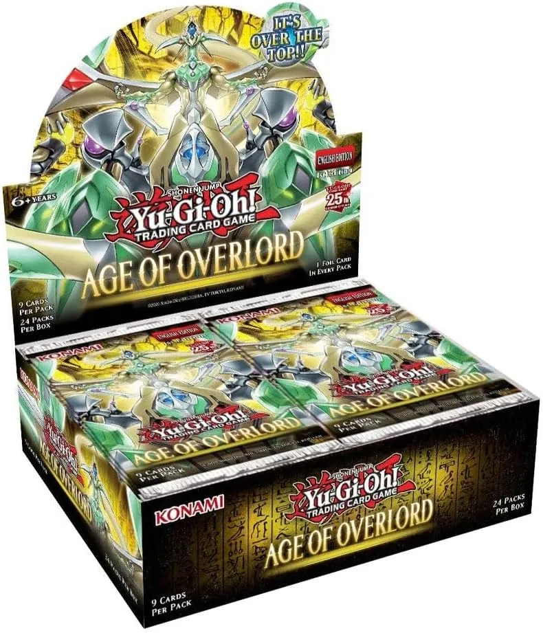Konami Yu-Gi-Oh! TCG: Age of Overlord Booster Box, Green