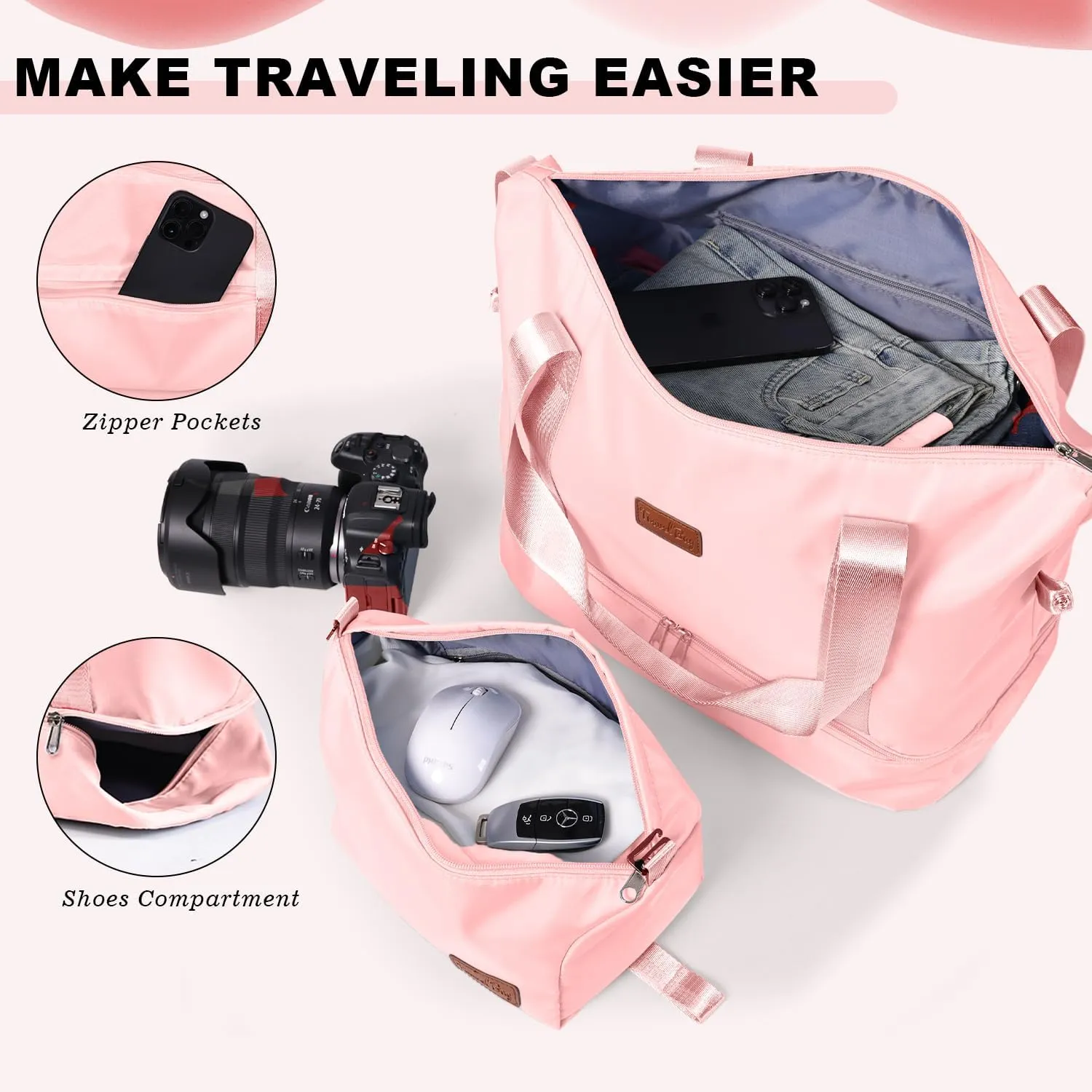 Krute Carry On Luggage 22x14x9 Airline Approved Hard Shell Suitcases with Wheels 20in PC ABS TSA Approved Carry On Suitcase