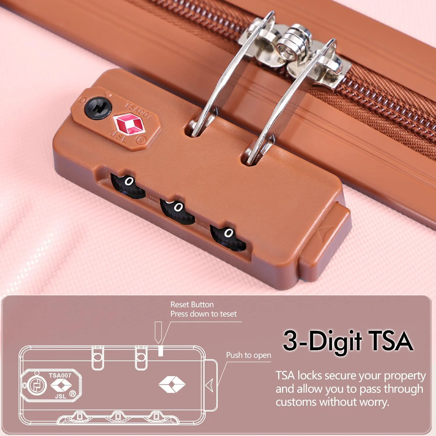 Krute Carry On Luggage 22x14x9 Airline Approved Hard Shell Suitcases with Wheels 20in PC ABS TSA Approved Carry On Suitcase