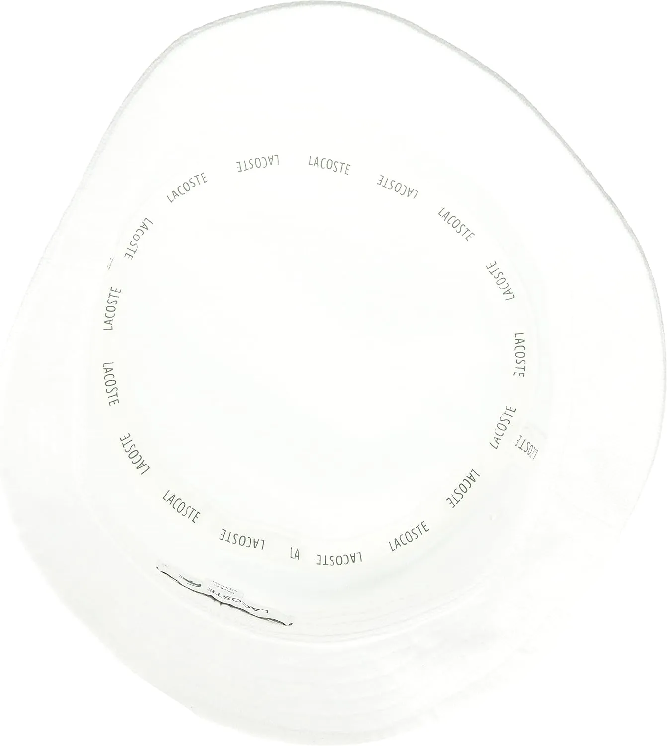 Lacoste Men's Solid Little Croc Pique Bucket Hat