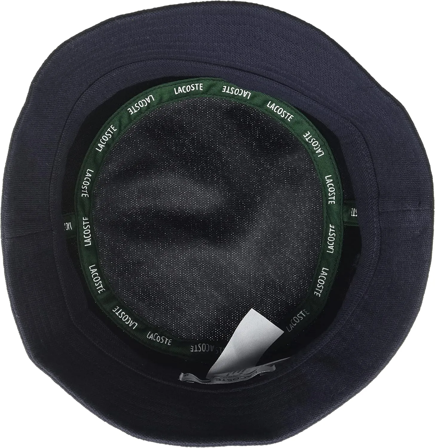 Lacoste Men's Solid Little Croc Pique Bucket Hat