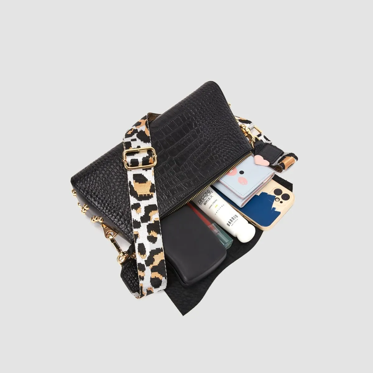 Leather Crossbody Bags Women Purse: Genuine Leather Cross Body Bag - Designer Shoulder Handbags