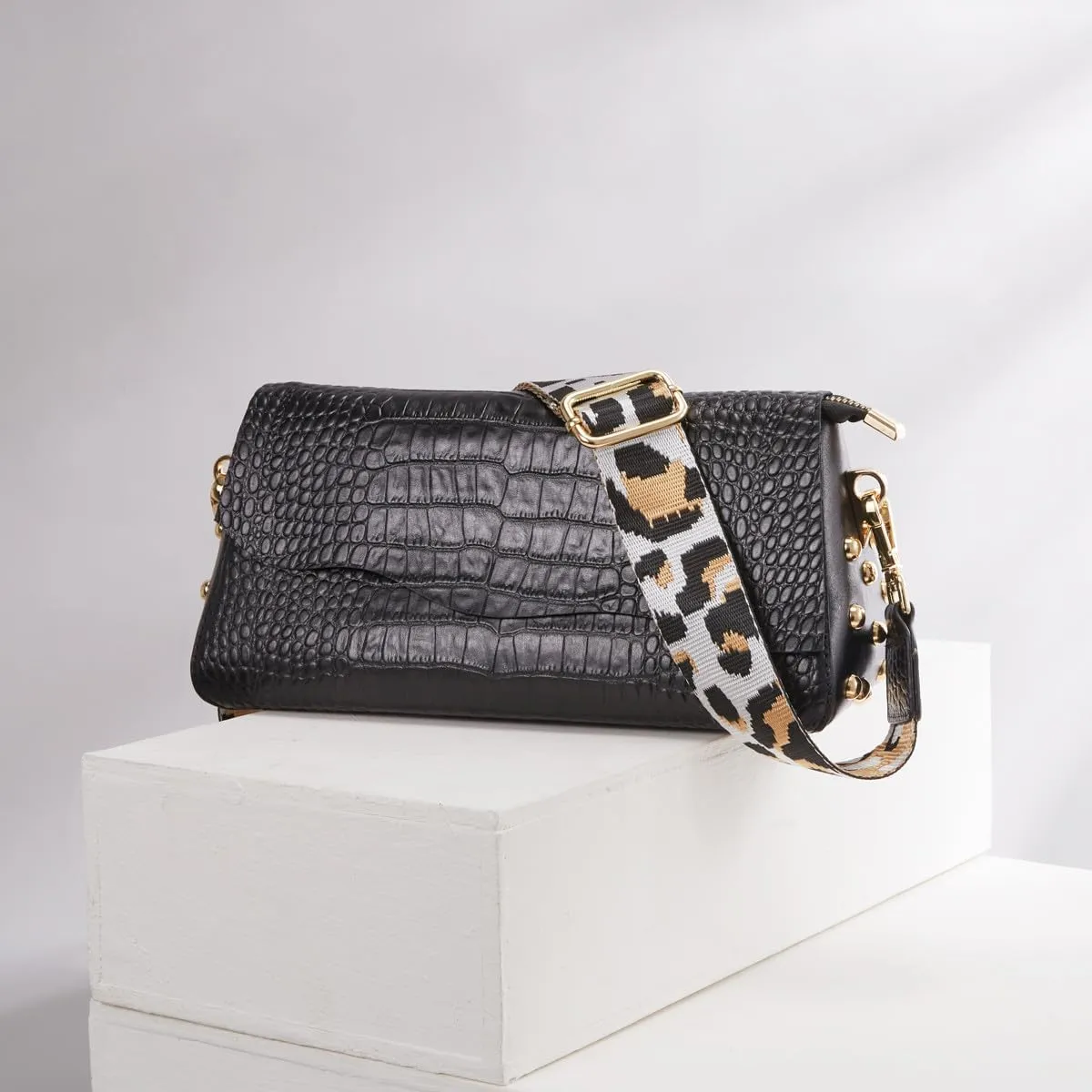 Leather Crossbody Bags Women Purse: Genuine Leather Cross Body Bag - Designer Shoulder Handbags