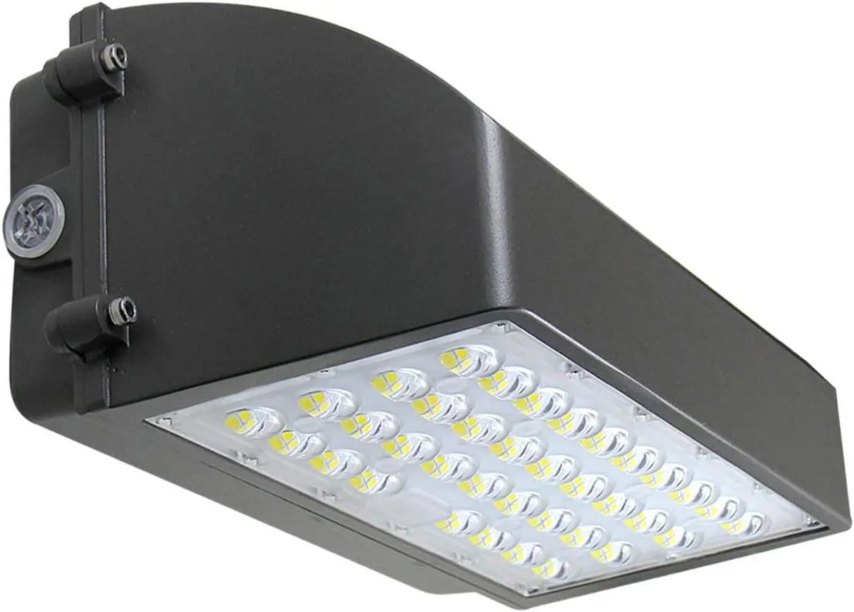 LED Wall Pack Light, 60W Full Cutoff Dusk to Dawn Outdoor Security Lights,5000K 7200lm 200-400W HPS/MH Replacement, Waterproof IP65 Commercial Lighting ETL DLC Listed 5-Year Warranty