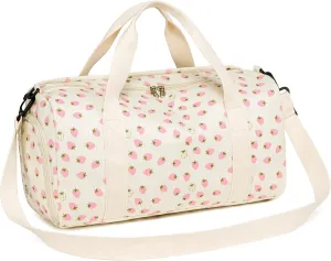 LEDAOU Gym Bag Duffle Women Dance Bags with Wet Pocket Overnight Bag with Waterproof Shoe Pouch for Girls Kids Travel Foldable Bag
