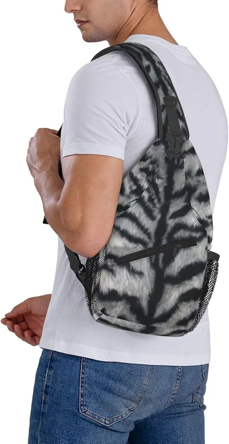 Lesbian Pride Flag Sling Bag Adjustable Crossbody Bag Casual Chest Bags Travel Shoulder Backpack For Women Men