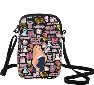 LEVLO Singer Crossbody Bag Music Album Lover Gift Singer Concert Shoulder Bag Music Lover Tour Merchandise