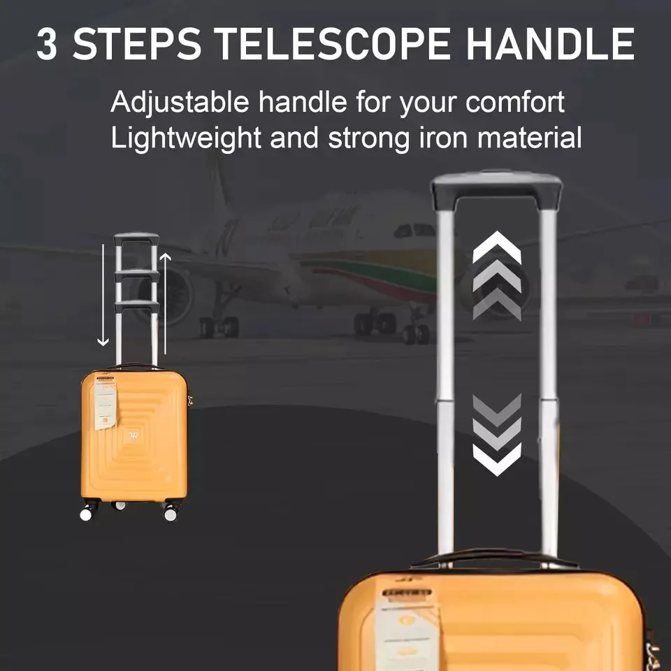 Lightweight ABS 4 Wheels Cabin Hand Luggage Travel Case
