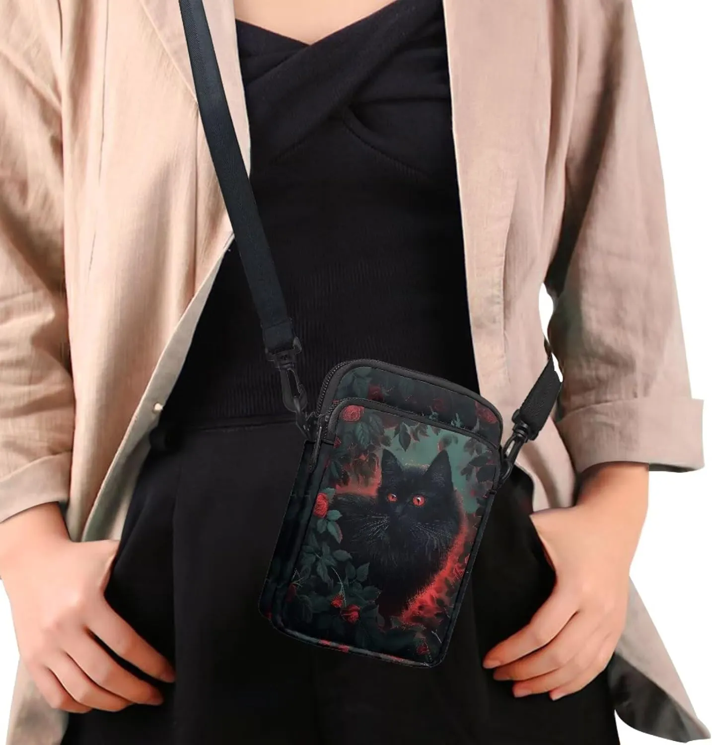 Lightweight Small Crossbody Bags Cell Phone Purses Travel Pouch Shoulder Bag for Women