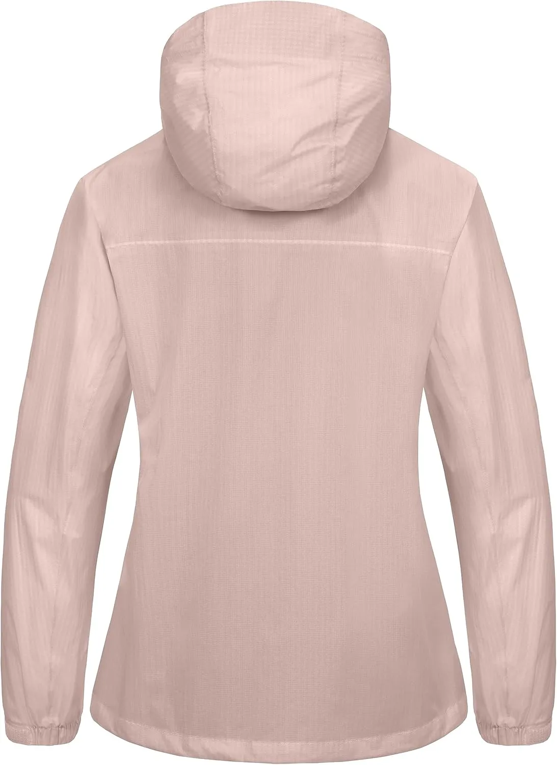 Little Donkey Andy Women's Waterproof Rain Jacket Lightweight Raincoat, Hooded Sun Protection Windbreaker for Outdoor Golf