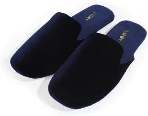 LMOY Men' Luxurious Velvet Smoking Slippers Comfortable and Stylish