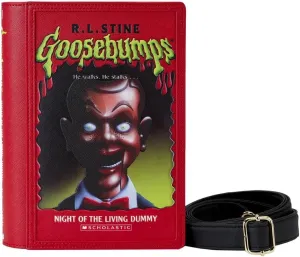 Loungefly Goosebumps Slappy Book Cover Crossbody Bag