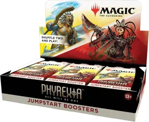 Magic: The Gathering Phyrexia: All Will Be One Jumpstart Booster Box | 18 Packs (360 Magic Cards)