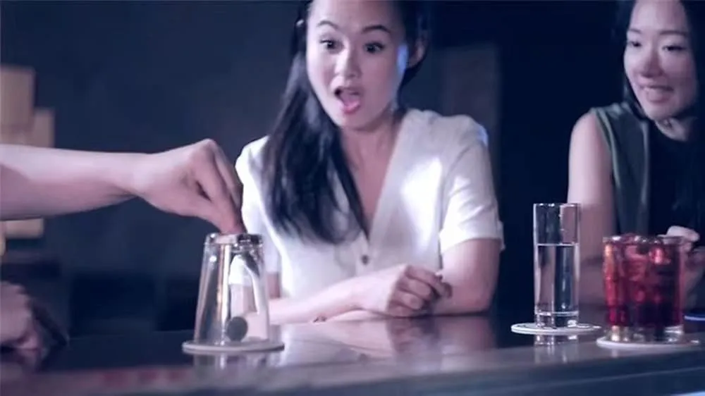 Magic Trick for Adults and Coin Through Glass Prop, Stunning Performance.