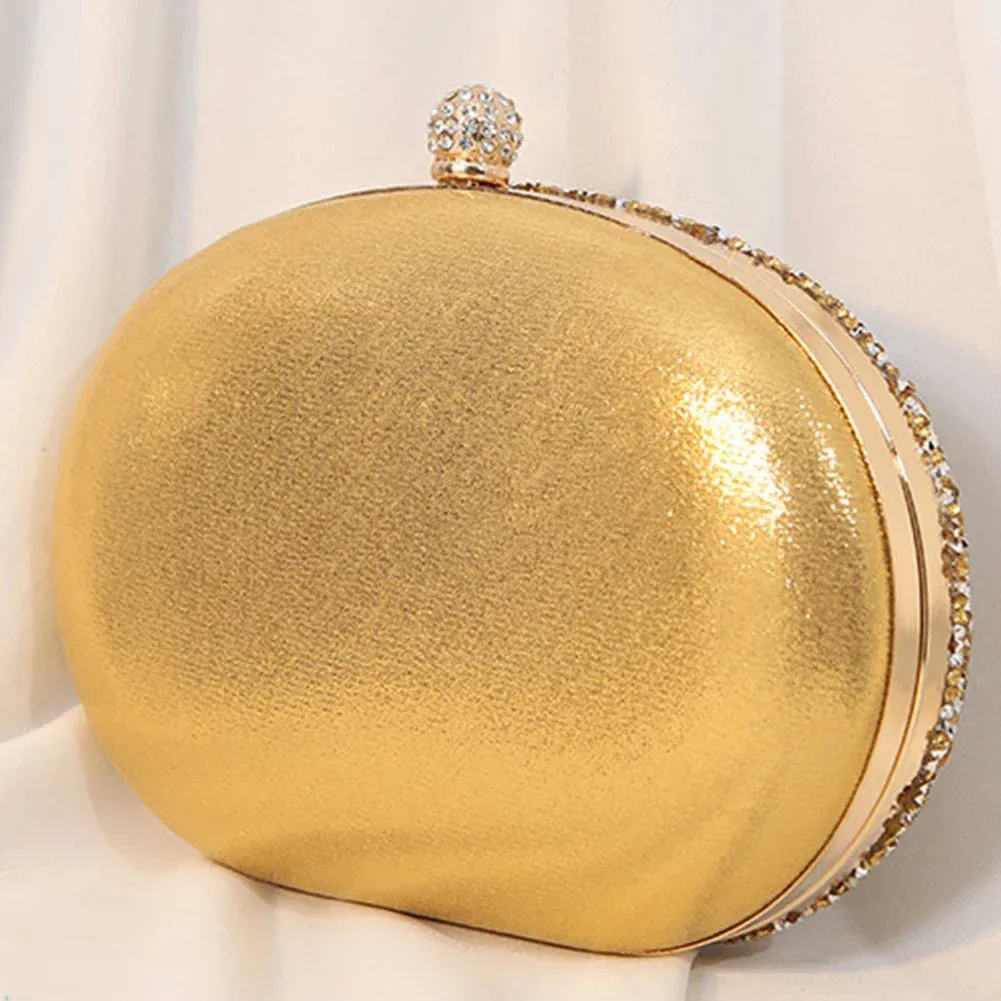 Mahlia Rhinestone Party Clutch