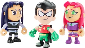Mattel DC Comics Teen Titans Go! Mini Figures 3-Pack