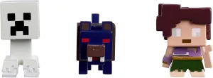 Mattel Minecraft Halloween Series Action Figure (3 Pack) - Ghost Creeper, Wolfman & Farlander