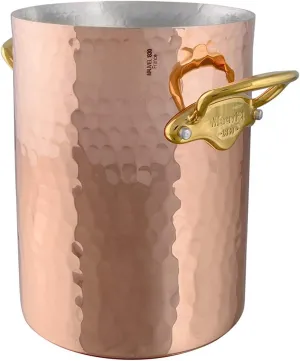 Mauviel1830 M' 30 Wine Bucket Hammered Copper 4.14 Litres