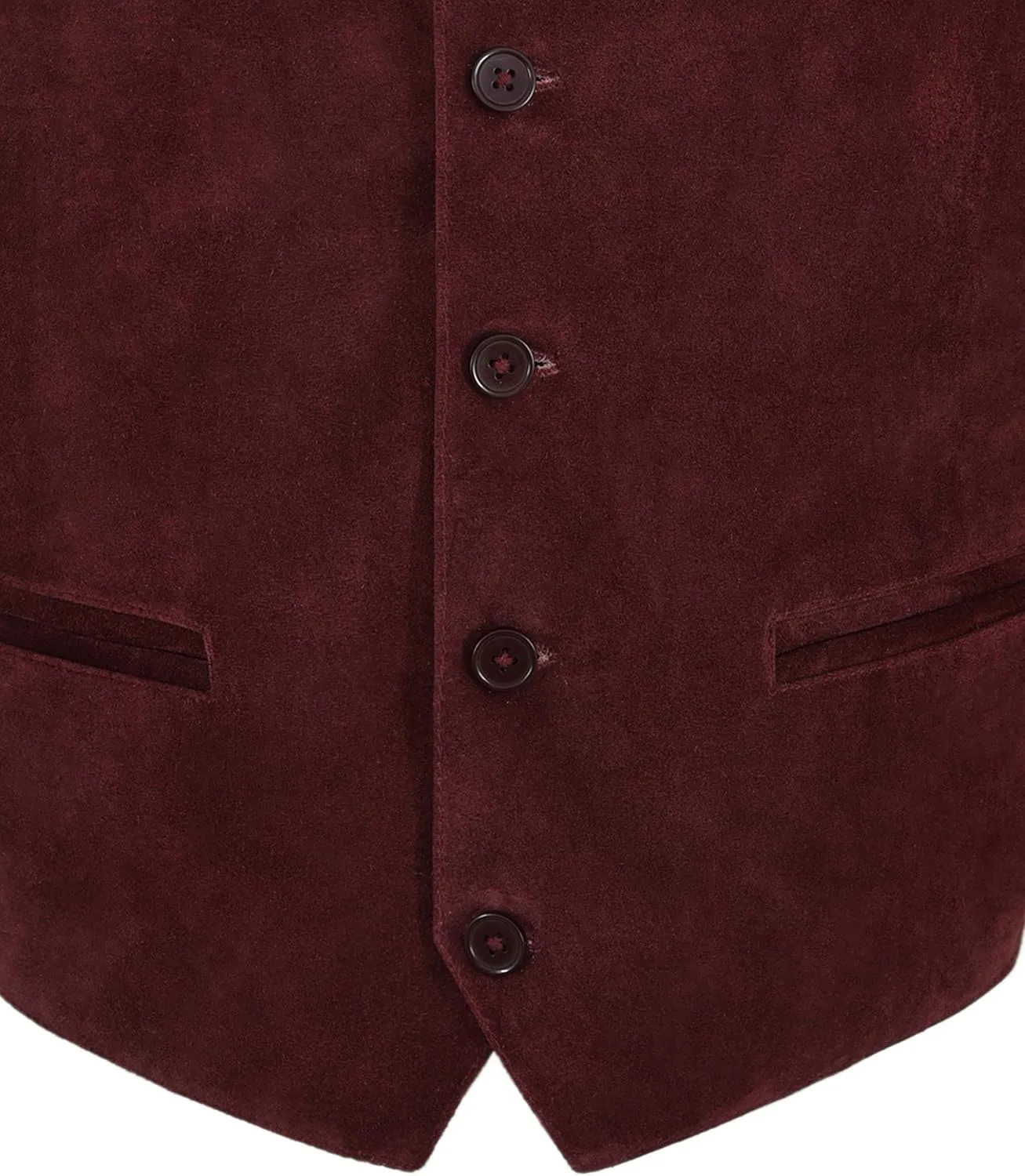 Men's New Party Fashion Stylish Real Genuine Classic Designer Real Soft Suede Leather Waistcoats Vests
