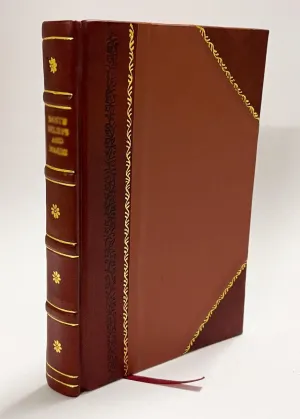 Merck'S Index (1910) [Leather Bound] Leather Bound – January 1, 2022