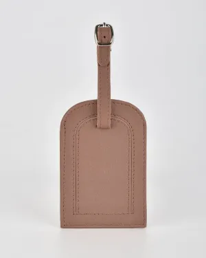 Miabella Leather Luggage Tag