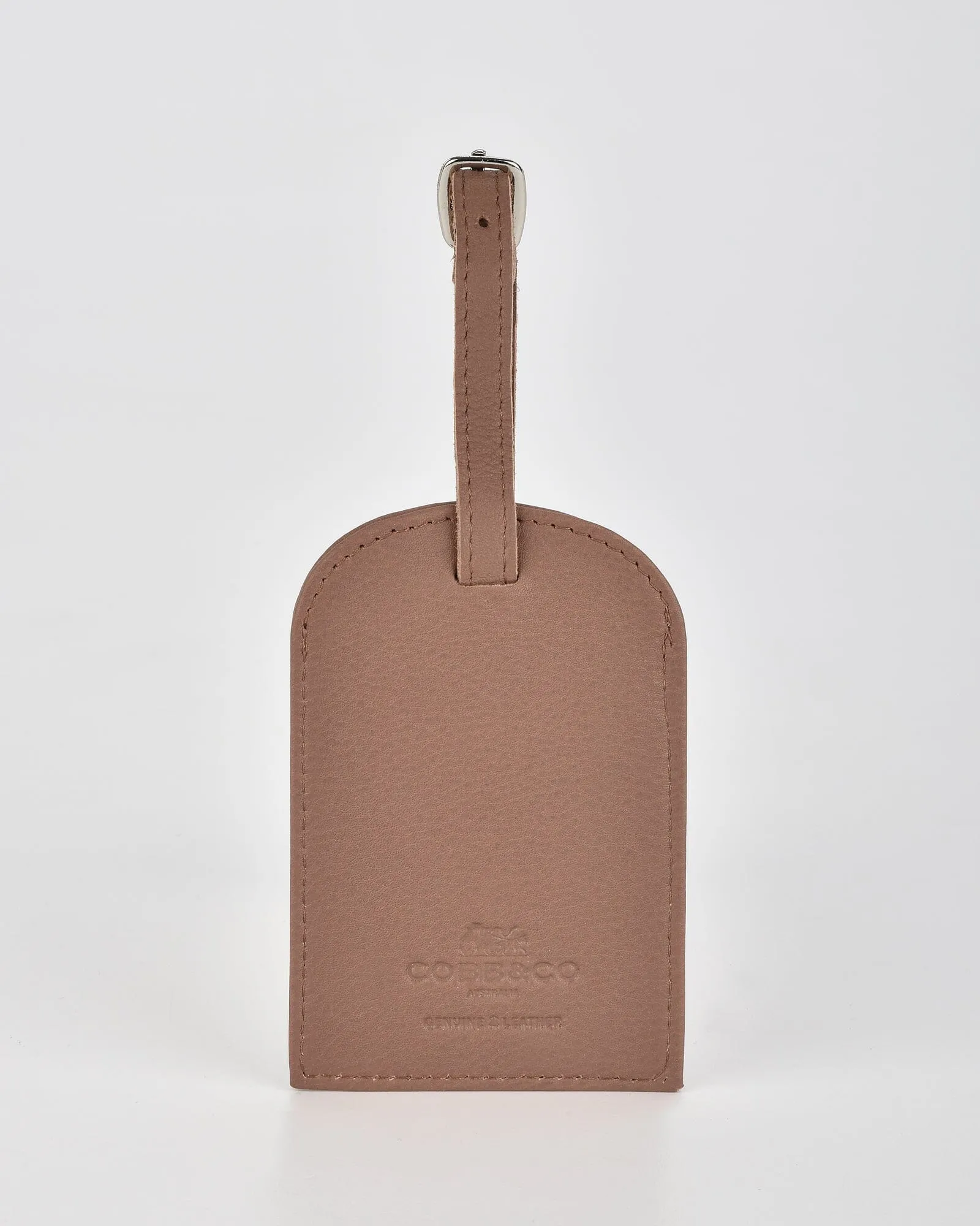 Miabella Leather Luggage Tag