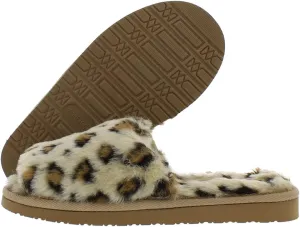 Minnetonka Lolo Cream Leopard Print 6 M