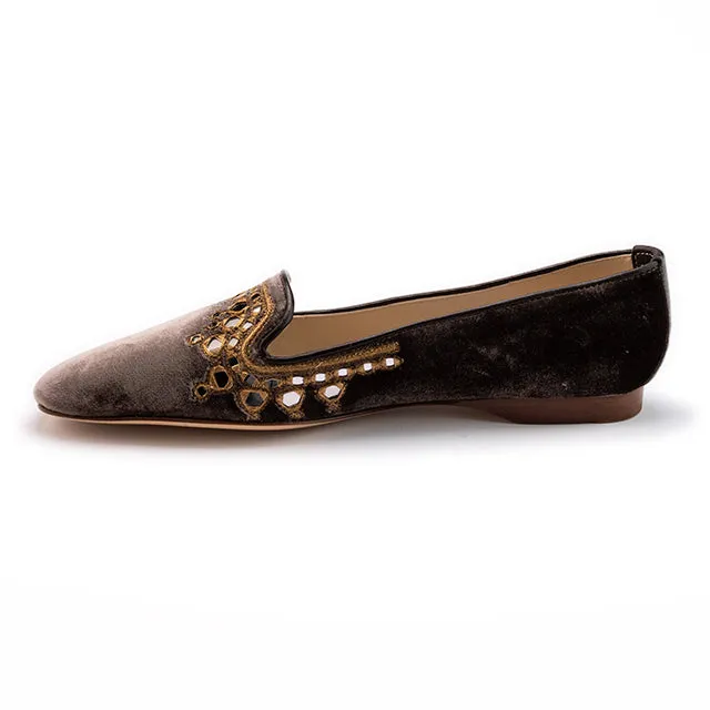 Mirror Albert - Marron - Velvet