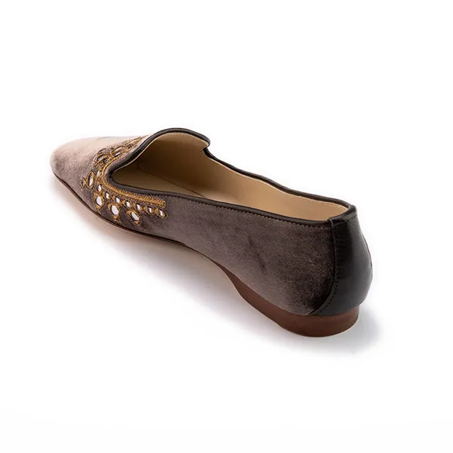 Mirror Albert - Marron - Velvet