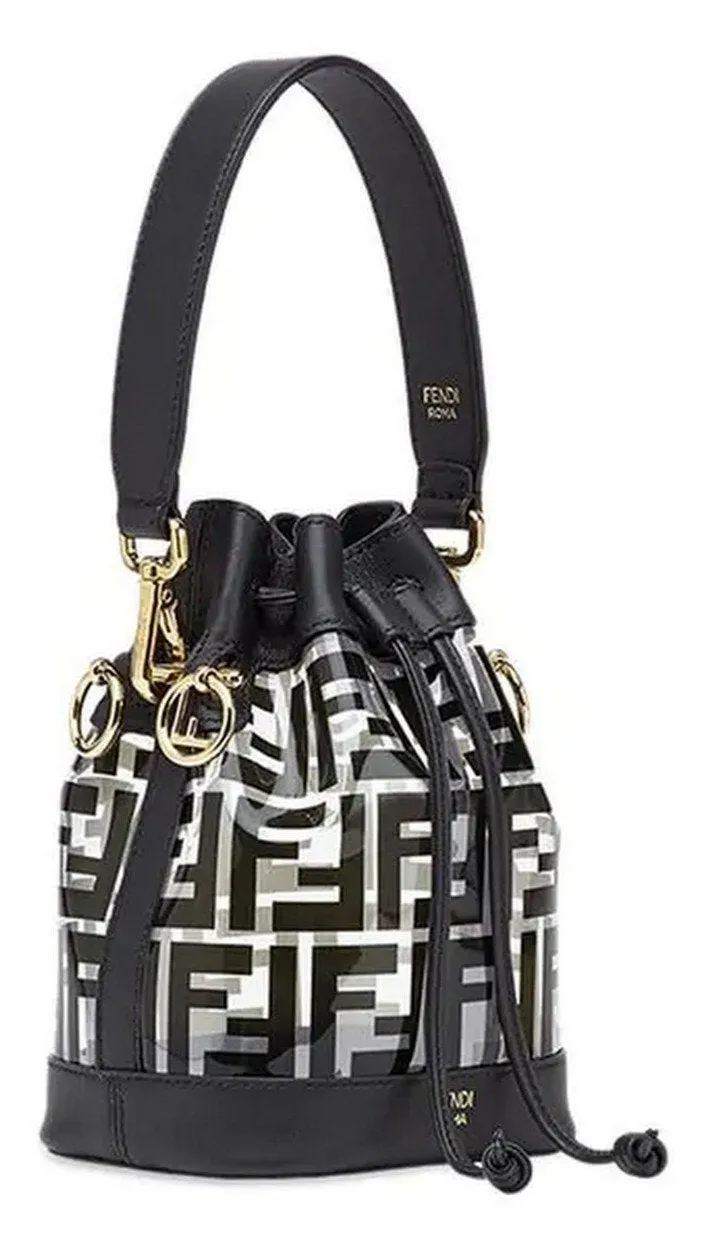 'Mon Tresor' Pu Mini Bag, Black