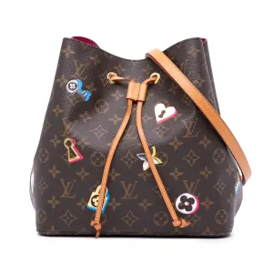 Monogram Love Lock Neonoe MM
