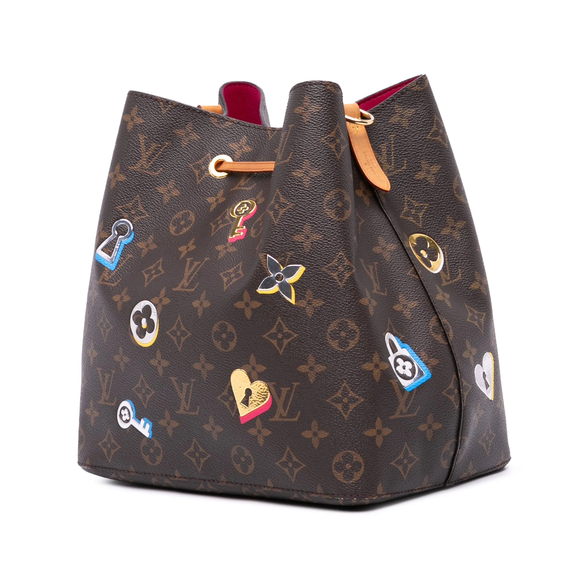 Monogram Love Lock Neonoe MM