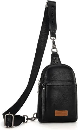Montana West Small Crossbody Sling Bag for Women Cute Cross Body Fanny Pack Purse