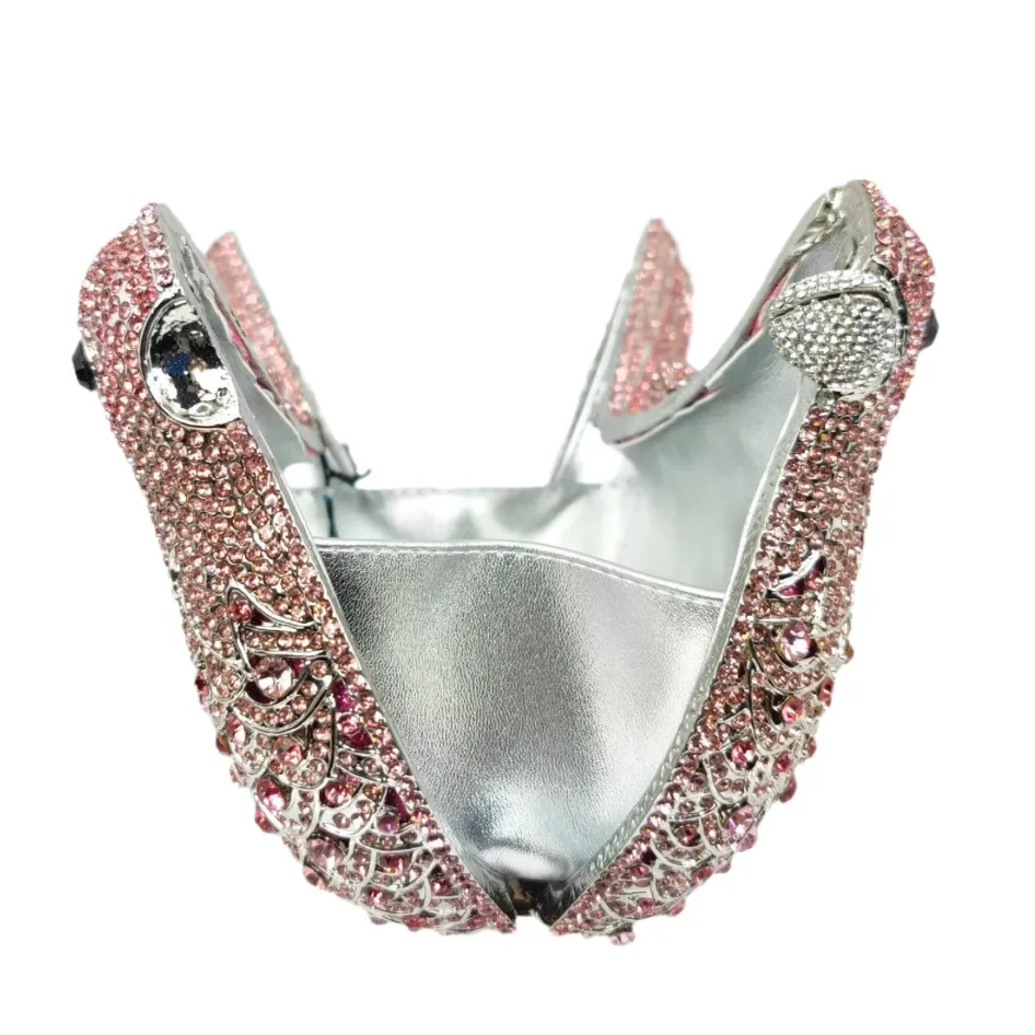 Morning Bird Crystal Evening Clutch