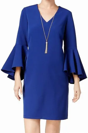 MSK Women's Embellished Bell-Sleeve Dress
