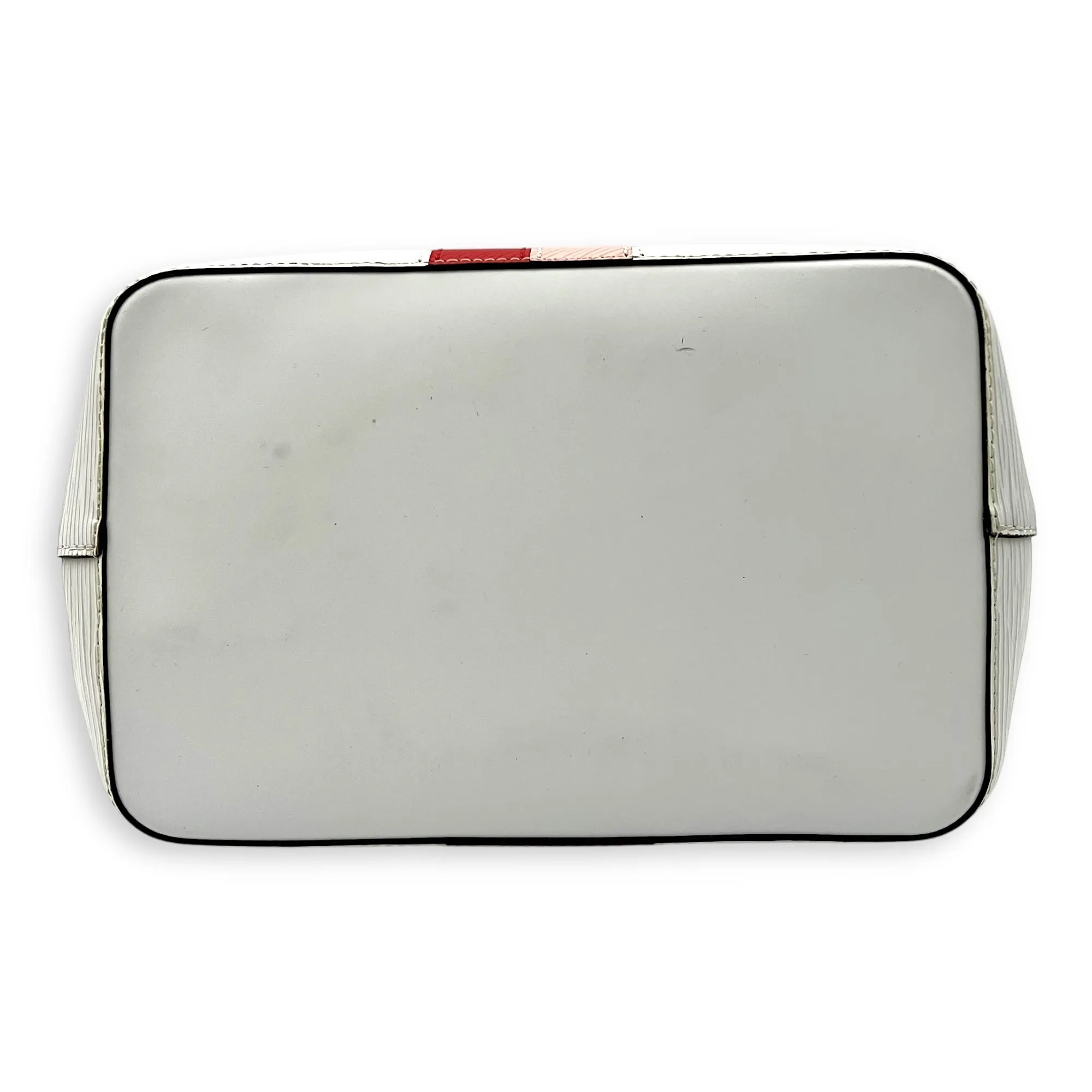 NeoNoe MM Bucket bag in Epi leather, Silver Hardware
