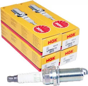 NGK 3672 Pack of 4 Spark Plugs LFR6A-11