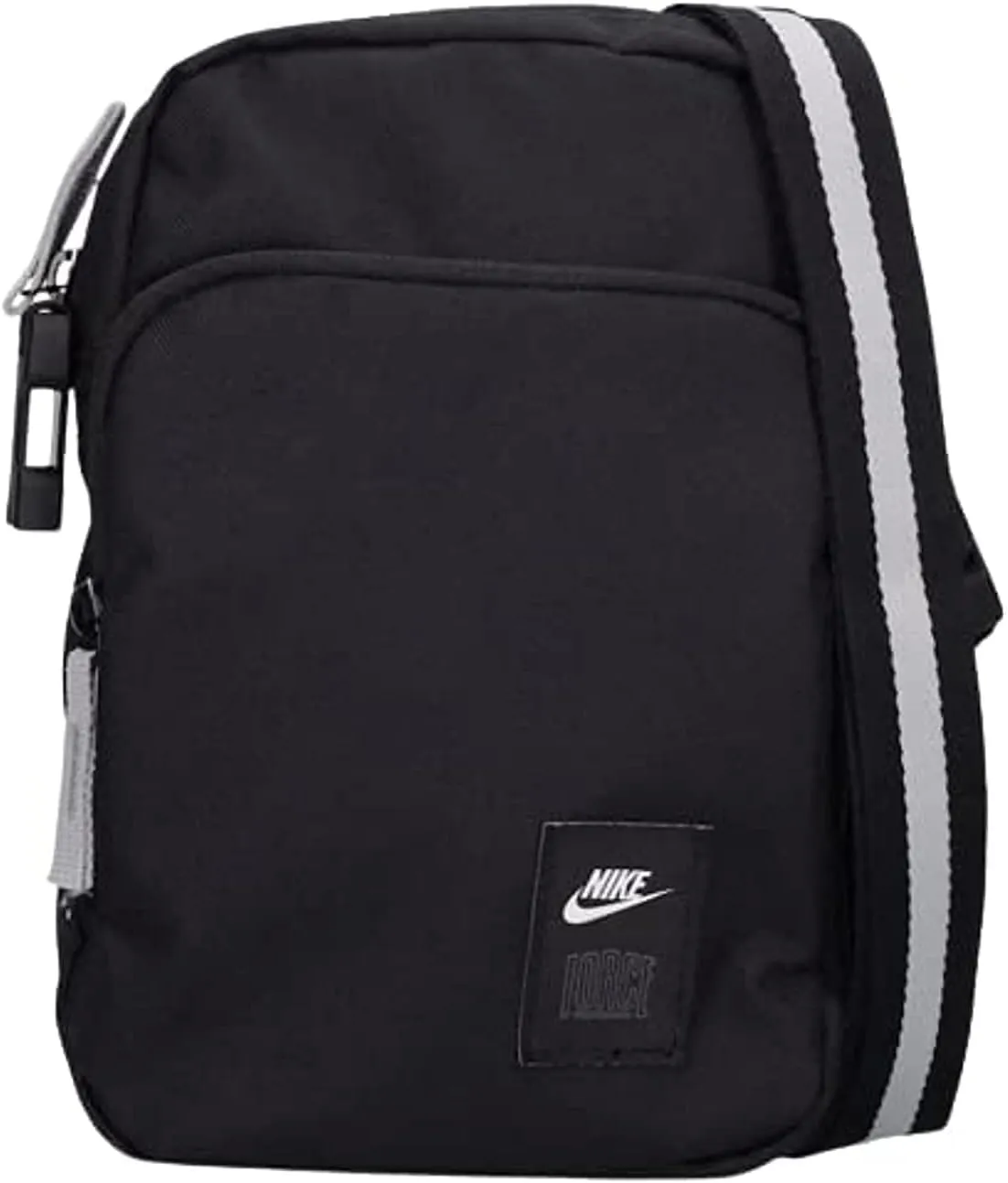 Nike Men's Sportswear Essentials Crossbody Bag - Black/Black, Black/White