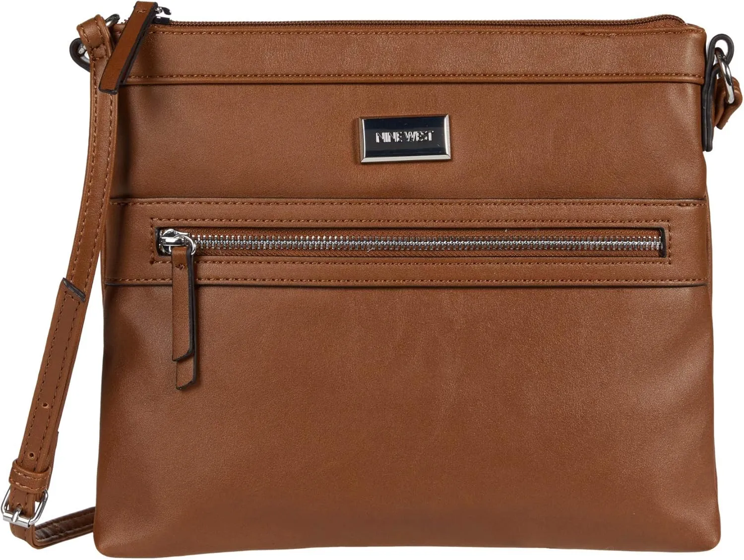 Nine West Coralia Sure Springs Crossbody Bourbon 2 One Size