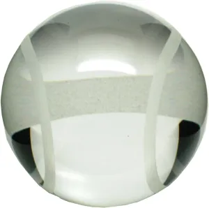Oleg Cassini 136961 Tennis Ball Crystal Paper Weight