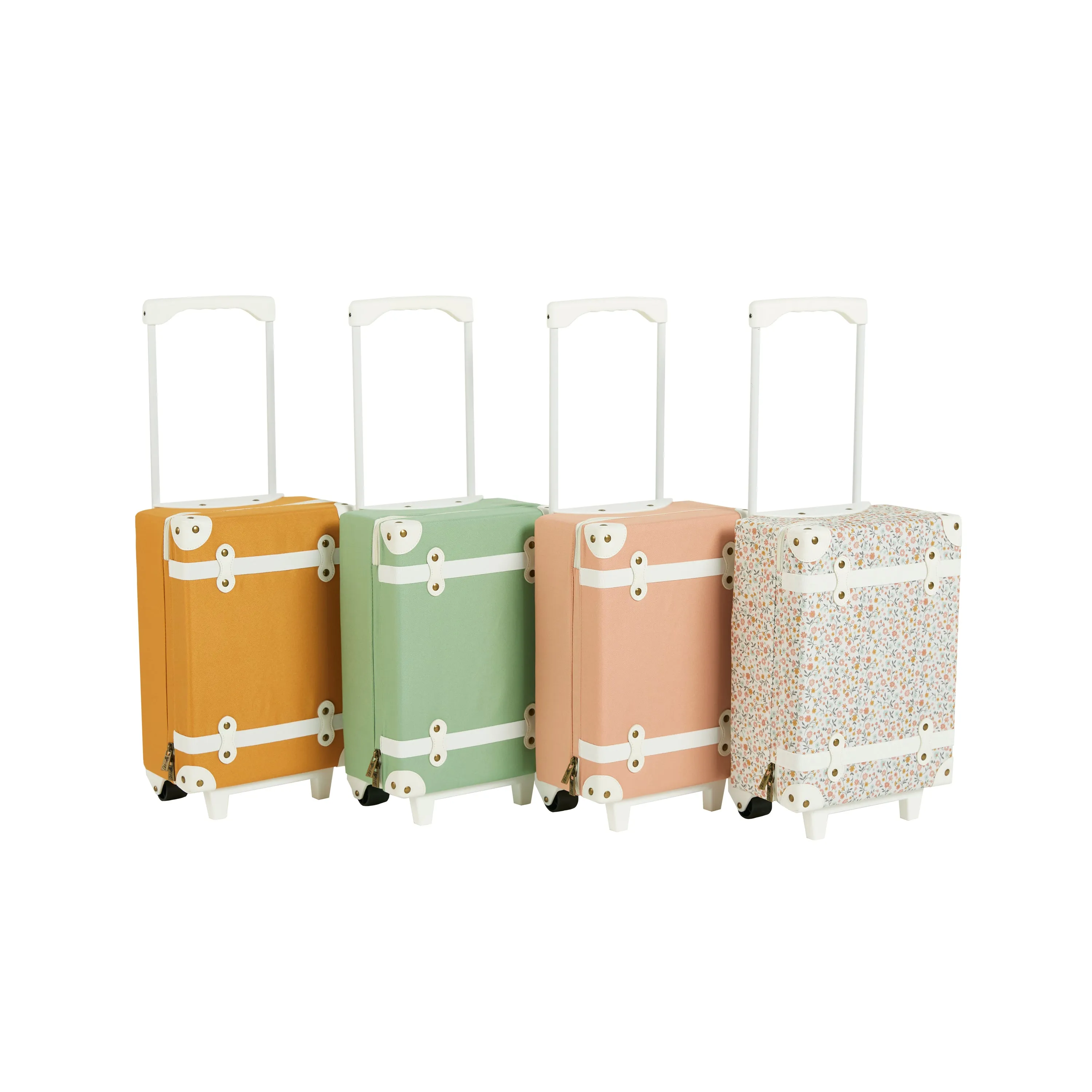 Olli Ella See-ya Suitcase - Apricot