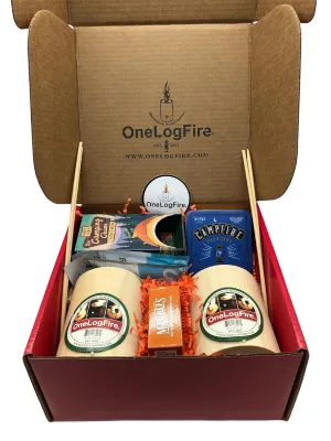 One Log Fire Camping Gift Box For Birthdays, For Kids, Men Cool And Unique Camping Gear