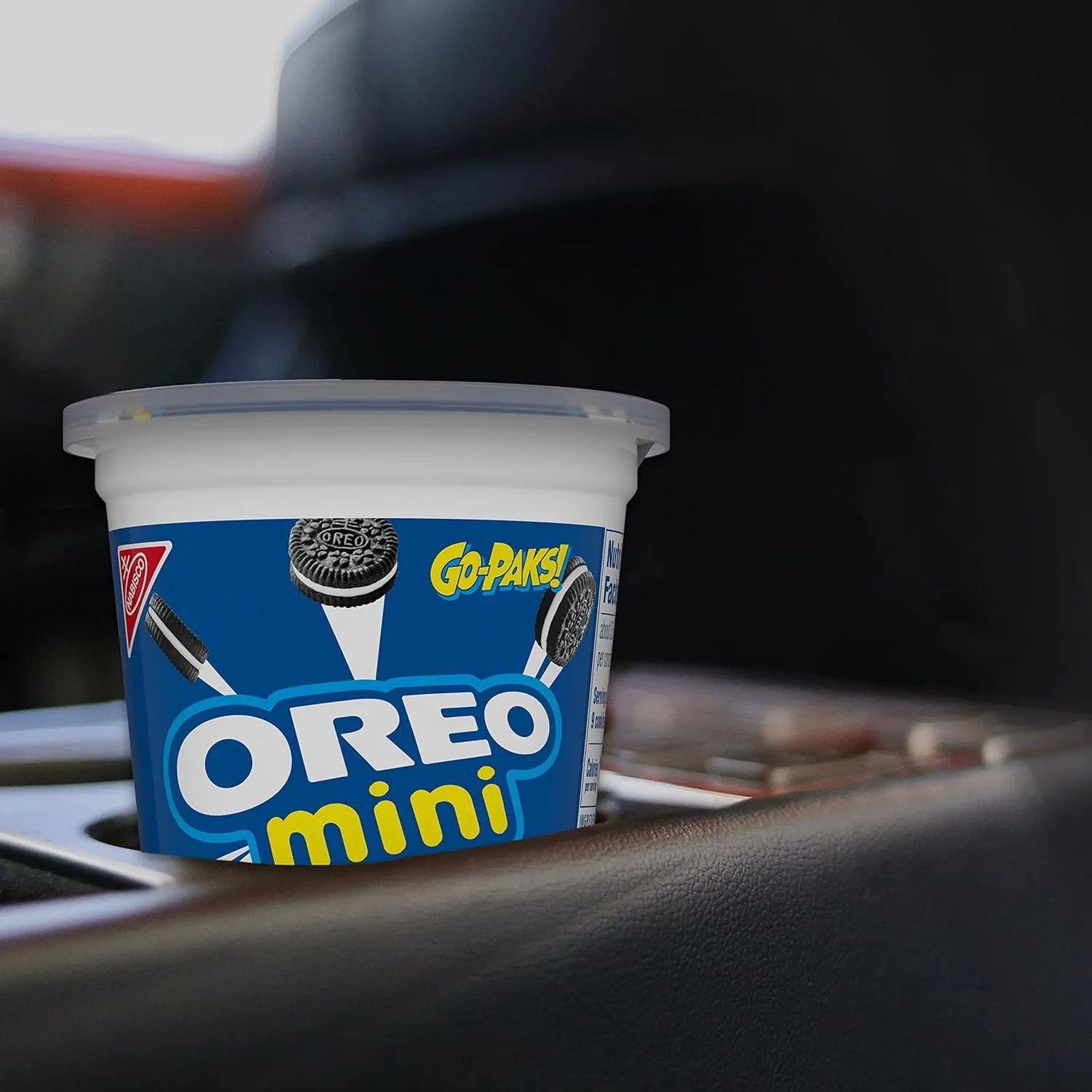OREO Mini Cookies & CHIPS AHOY! Mini Cookies Go-Cup Cookies Variety Pack, 14 Go-Paks