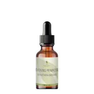 organic pure oil Evening Primrose Oil 1 oz Pure Natural Cold Pressed Primrose Oil Unrefined for Vegan Hair Face Body Skin