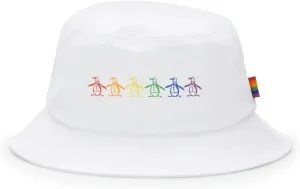 Original Penguin Rainbow Logo Cotton Twill Bucket Hat