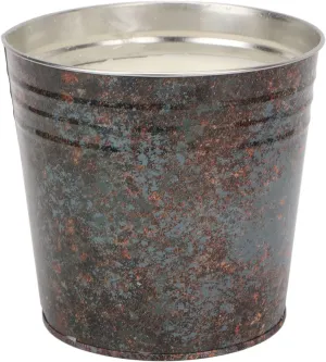 Outdoor Citronella Bucket Candle 3 Wicks Smell Metal Tin Design Therapy Candle Courtyard Dining & Camping Solution