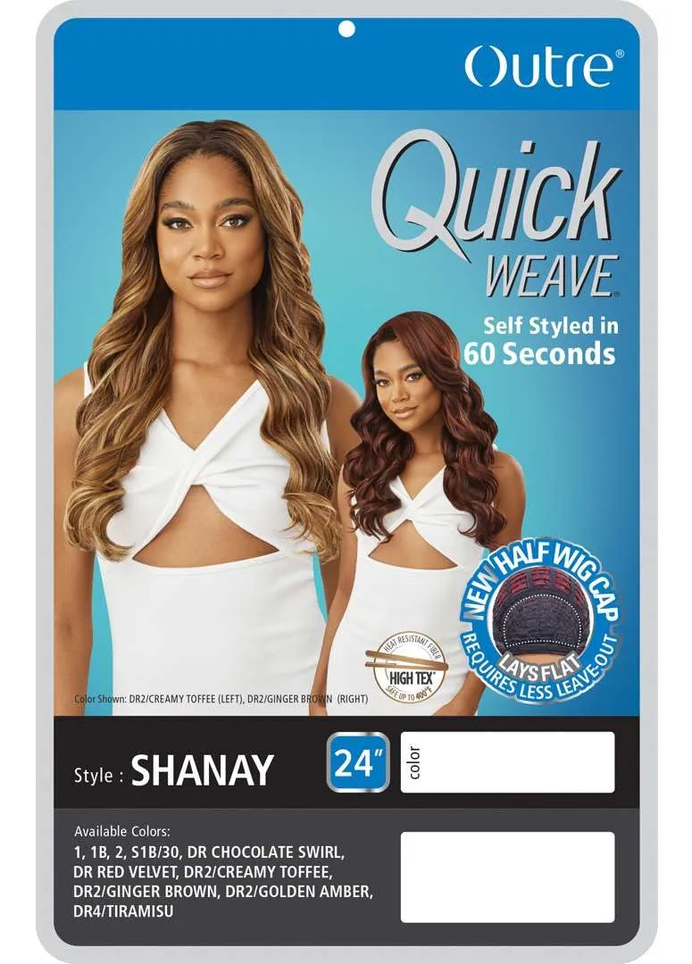 Outre Quick Weave - Shanay (DR RED VELVET)
