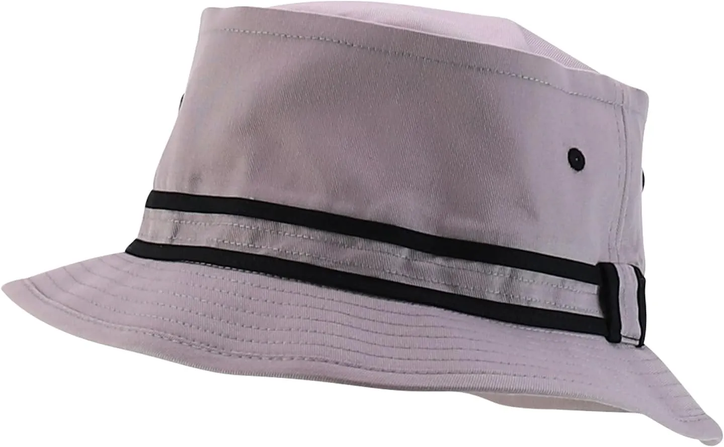 Oversized XXL Roll Up Bucket Hat with Stripe Band